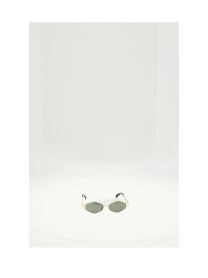 Celine TRIOMPHE METAL 02 - Gold / Green