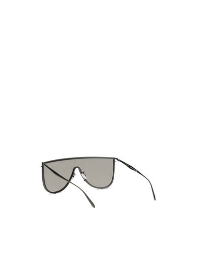 AlaïA Mask Sunglasses - Black-Black-Grey