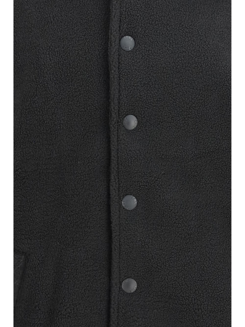 GCDS Varsity Logo Lounge Jacket - Black/Black