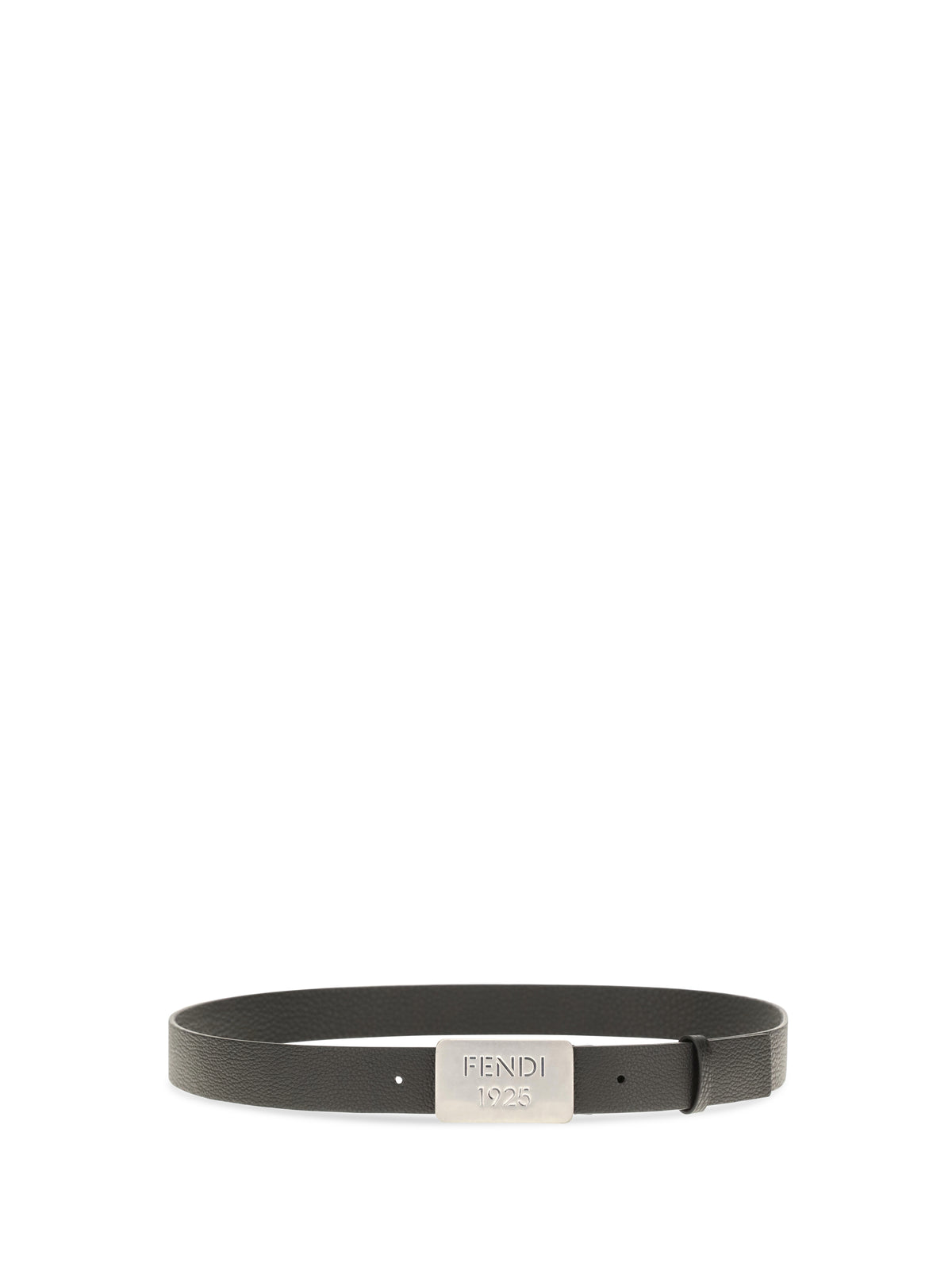 Fendi 1925 cuoio Romano leather Belt - Black