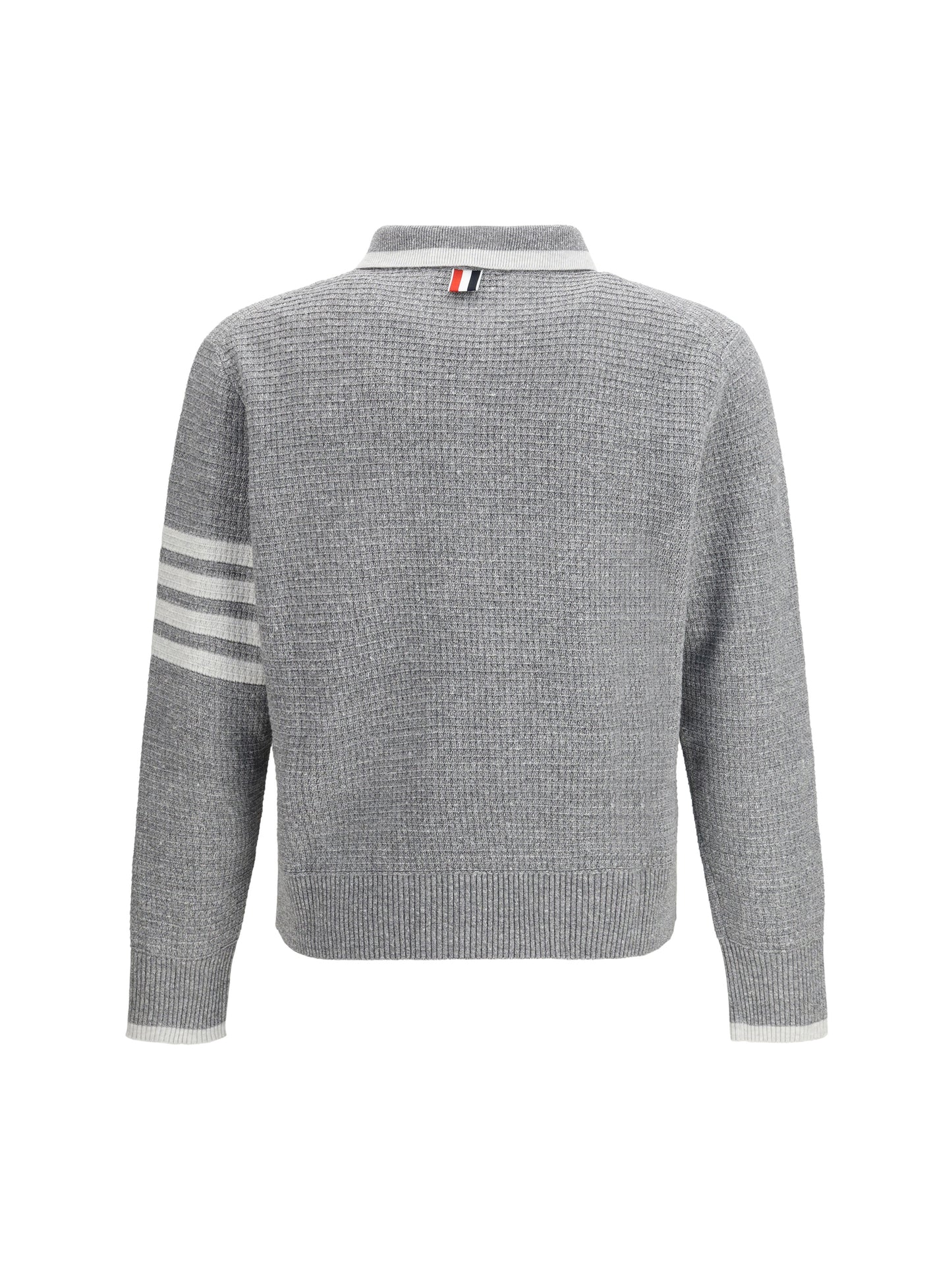 THOM BROWNE Knitted polo Shirt