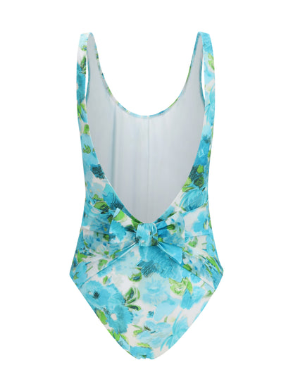 CHLOÉ Aquatic flowers print One-piece Swimsuit