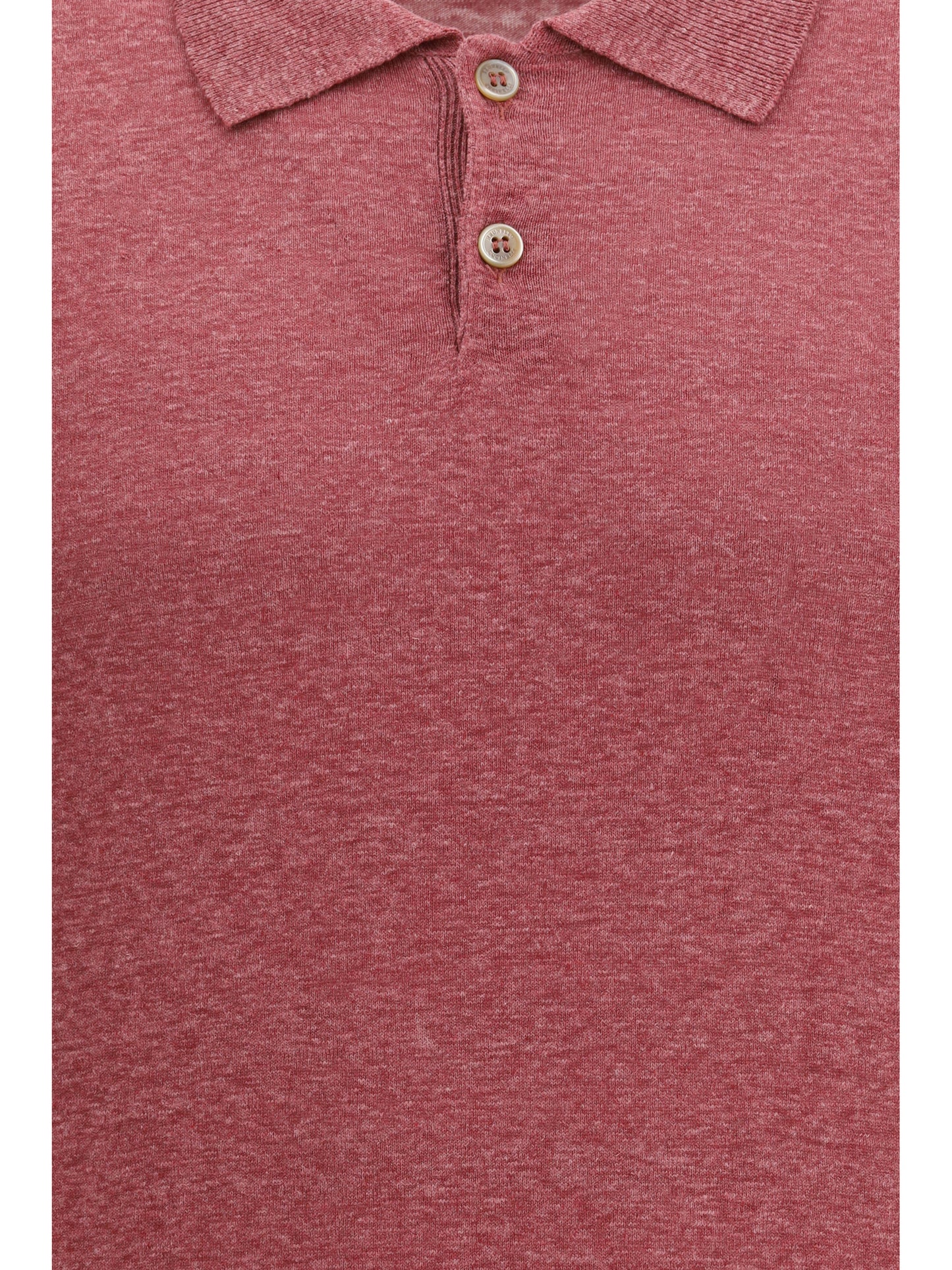 BRUNELLO CUCINELLI Linen and silk Polo Shirt