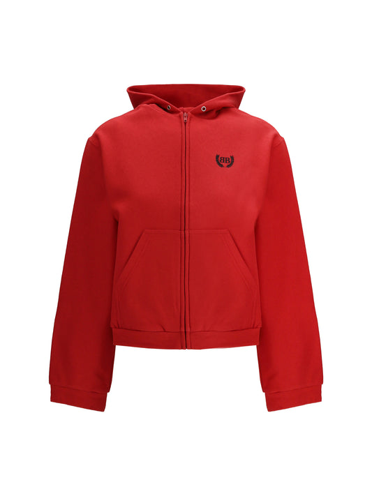 BALENCIAGA Laurel Classic zip-up Hoodie