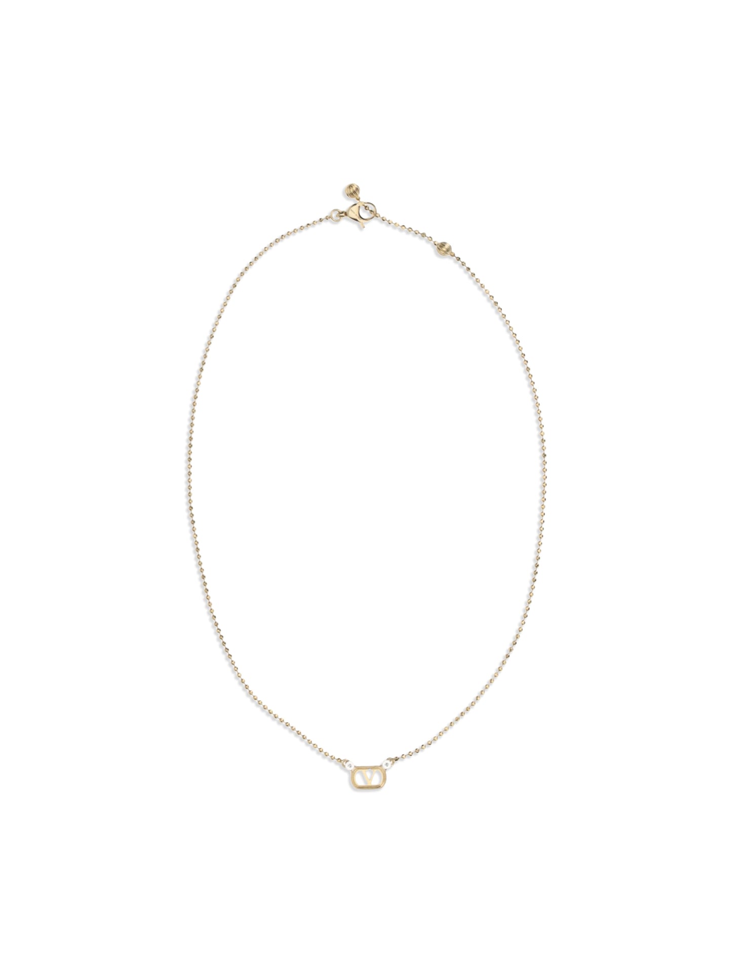 VALENTINO GARAVANI Ovalette Necklace with Swarovski crystals