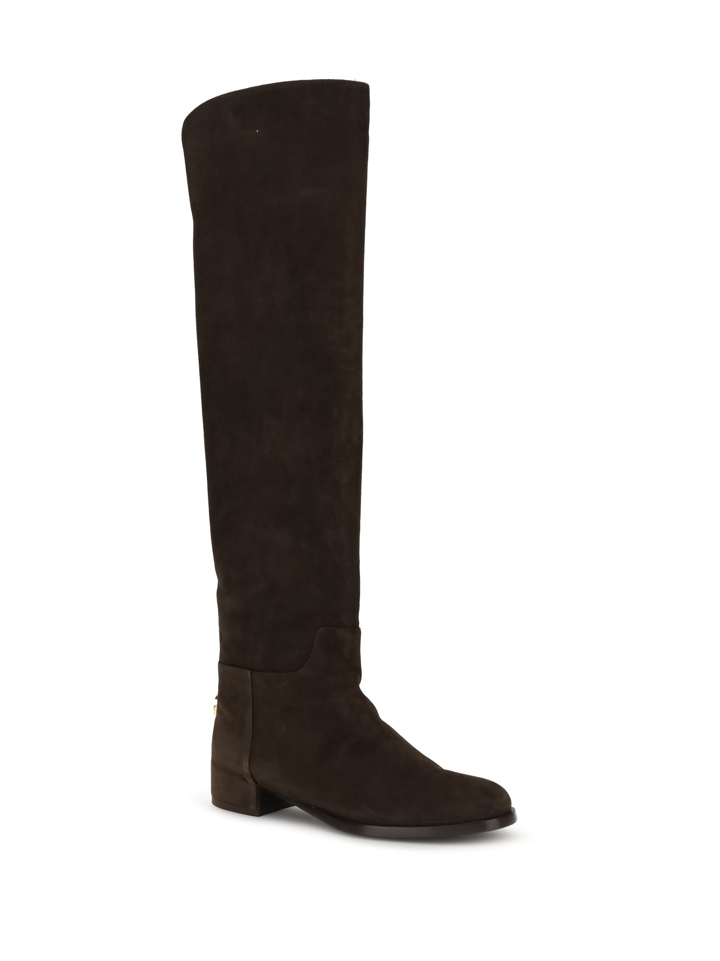 DOLCE & GABBANA Suede High Boots