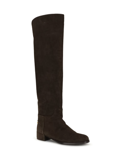 DOLCE & GABBANA Suede High Boots
