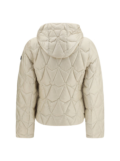 Moose Knuckles Lightweight Iceberg quilted Down Jacket - Alabaster