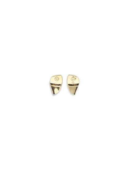 Bottega Veneta Geometric gold Earrings - Yellow Gold