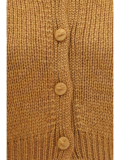 Forte_forte Chunky knit Cardigan with buttons - Heliodore