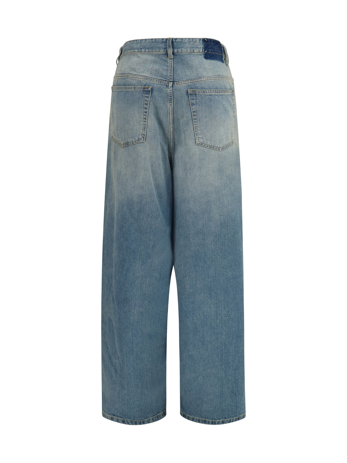 Maison Margiela Wrap wide-leg Jeans - Old Blue