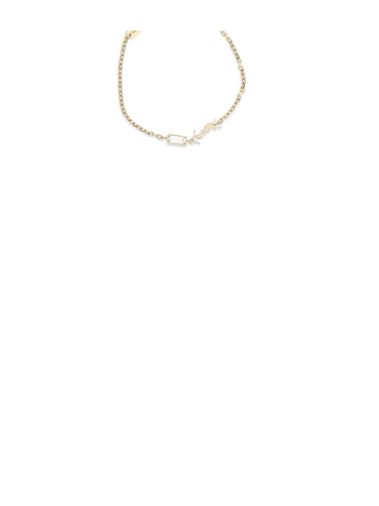 SAINT LAURENT Cassandre Bracelet with charms and strass