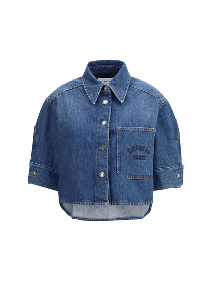 Givenchy Denim Shirt - Medium Blue