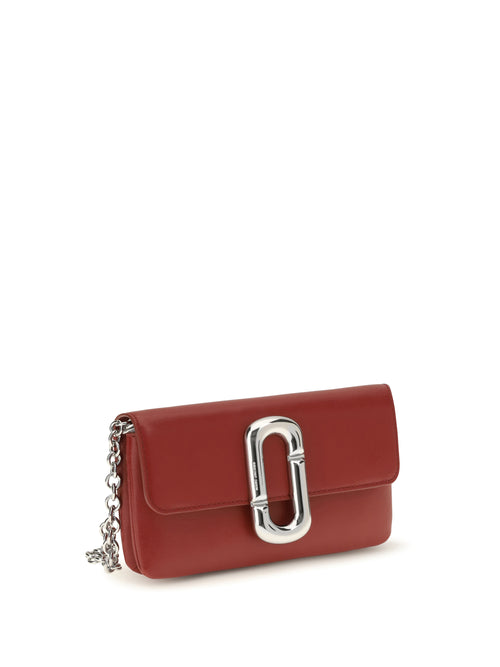 Marc Jacobs Snapshot Chain Wallet - Crimson