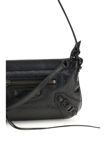 Balenciaga Le City Clutch Bag - Black