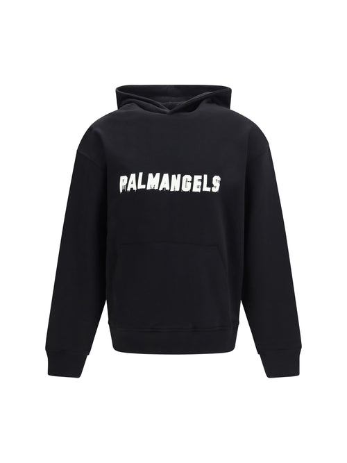 Palm Angels Palm Hills Hooded Sweatshirt - Black - Off White