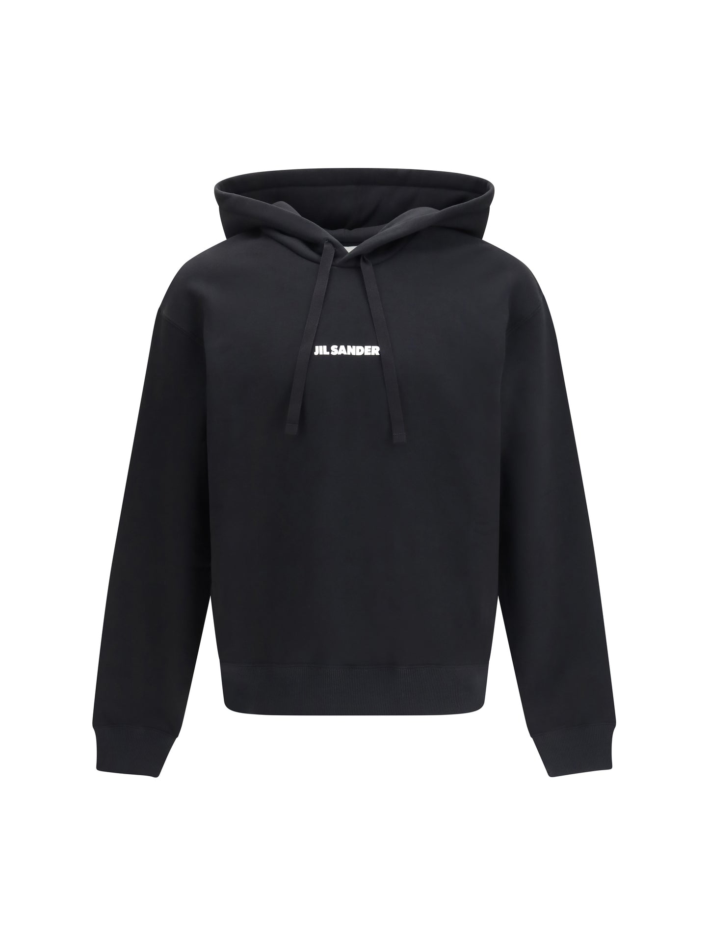 JIL SANDER Cotton logo-detail Hoodie