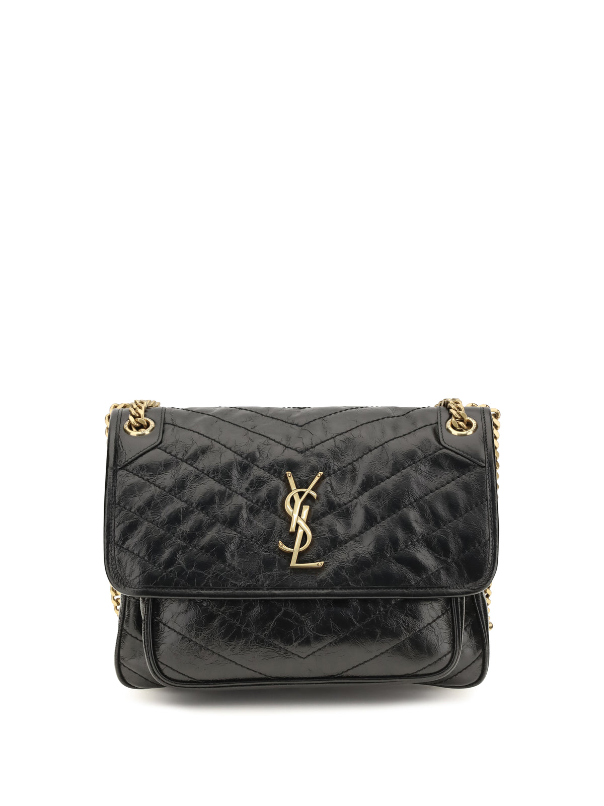 Saint Laurent Niki Shoulder Bag - Black