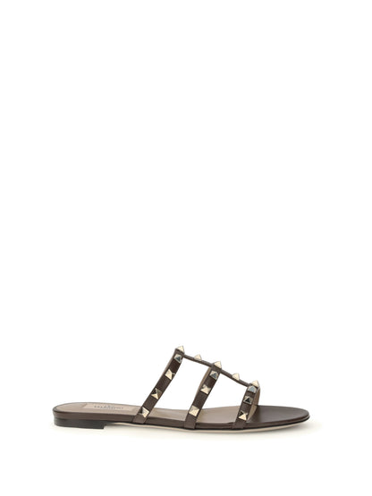 VALENTINO GARAVANI Rockstud Slider Sandal