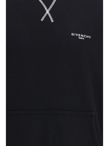 GIVENCHY Couture Seam Hoodie with logo