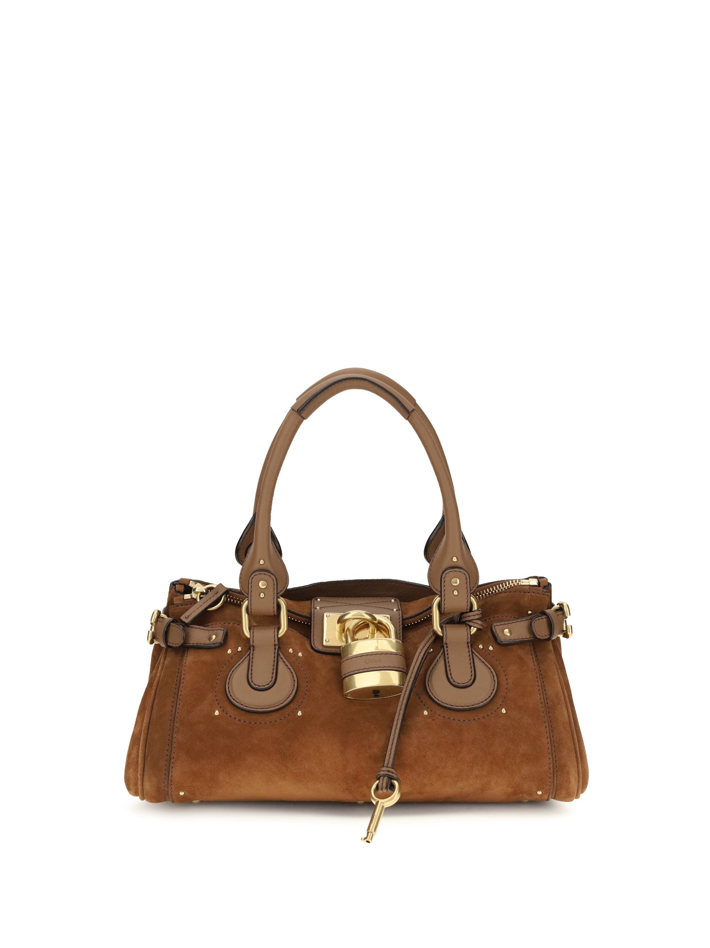 CHLOÉ Paddington suede Handbag