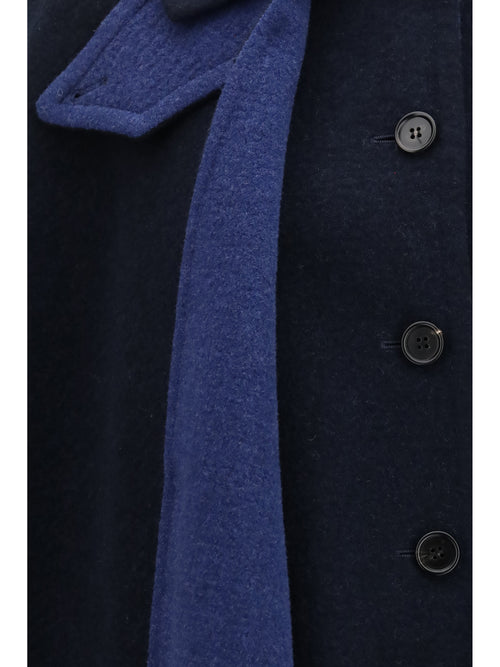 Chloé Virgin wool Cape - Evening Blue