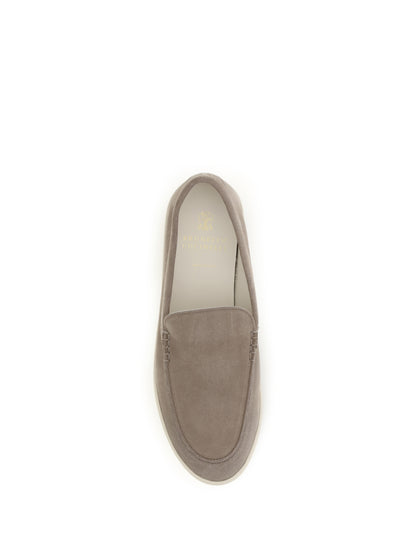 Brunello Cucinelli Suede Loafers - Koala