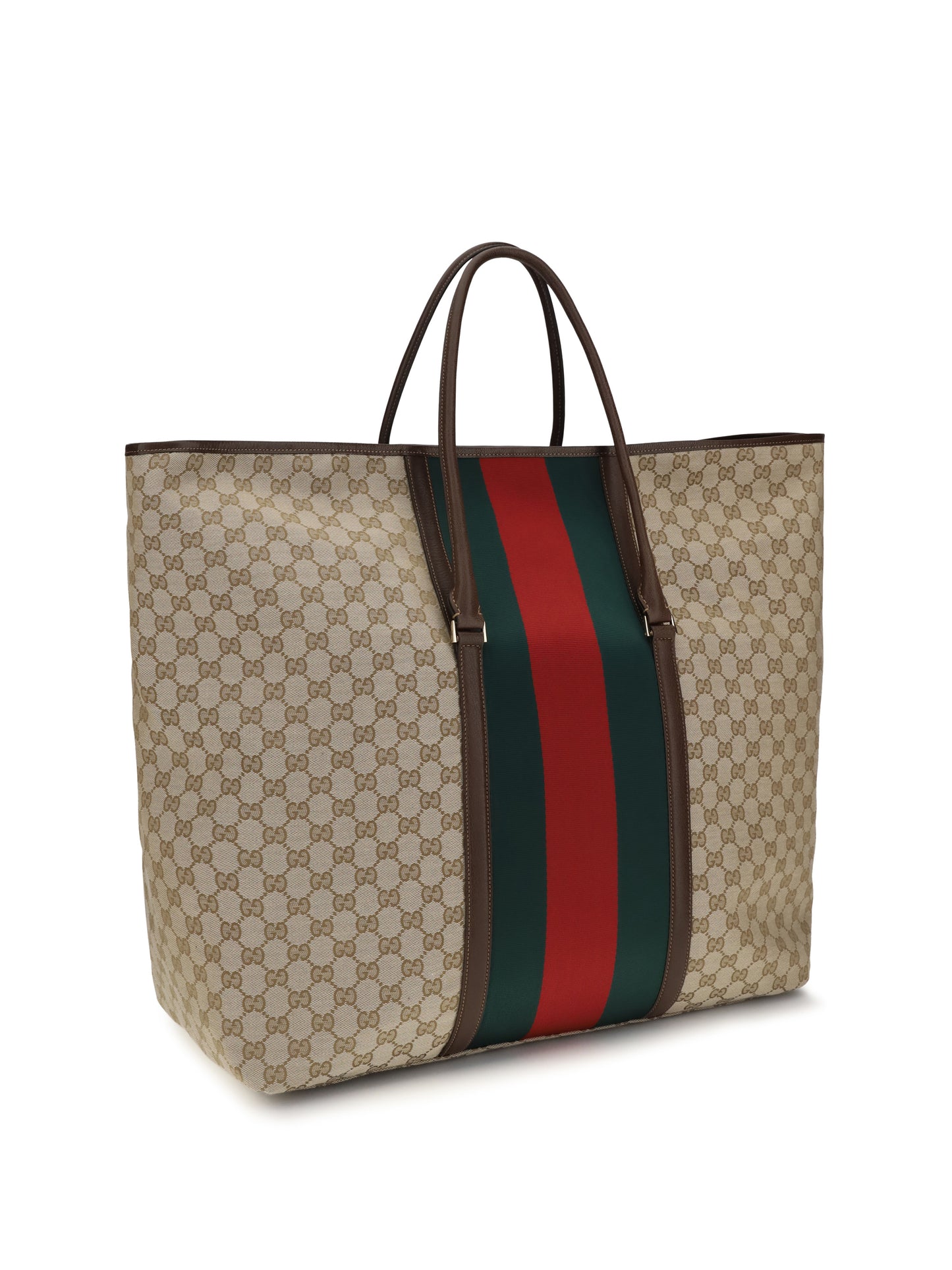 GUCCI GG Travel Bag with Web stripe