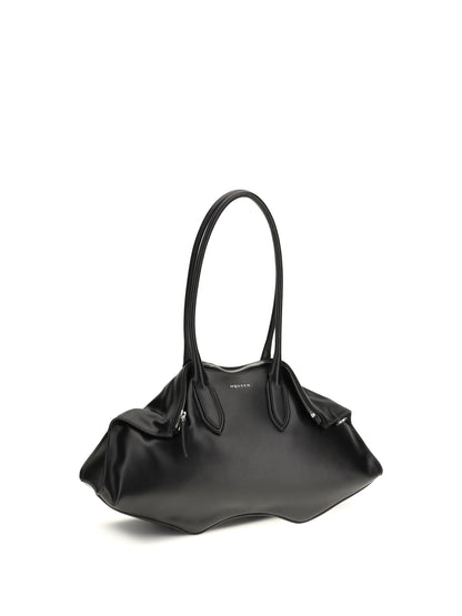 Alexander Mcqueen Manta Shoulder Bag - Black/Silver