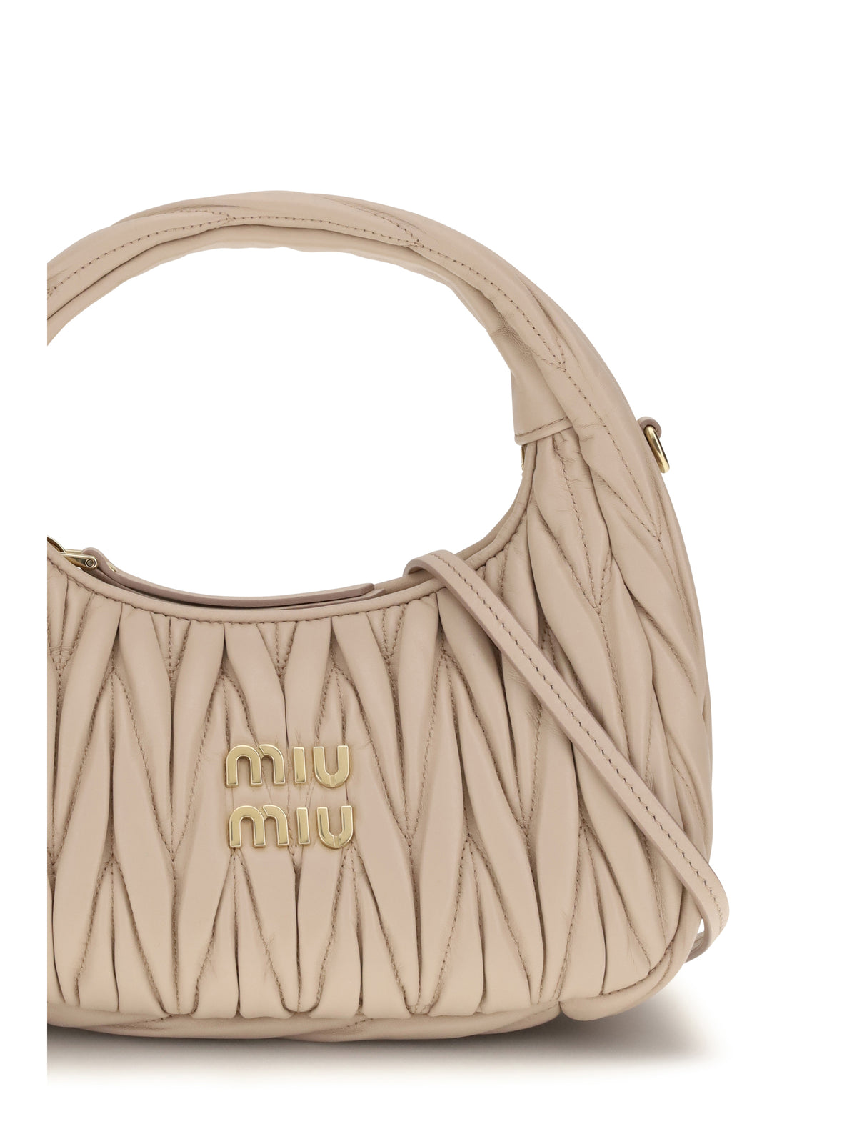 Miu Miu Wandler Hobo Handbag - Cipria