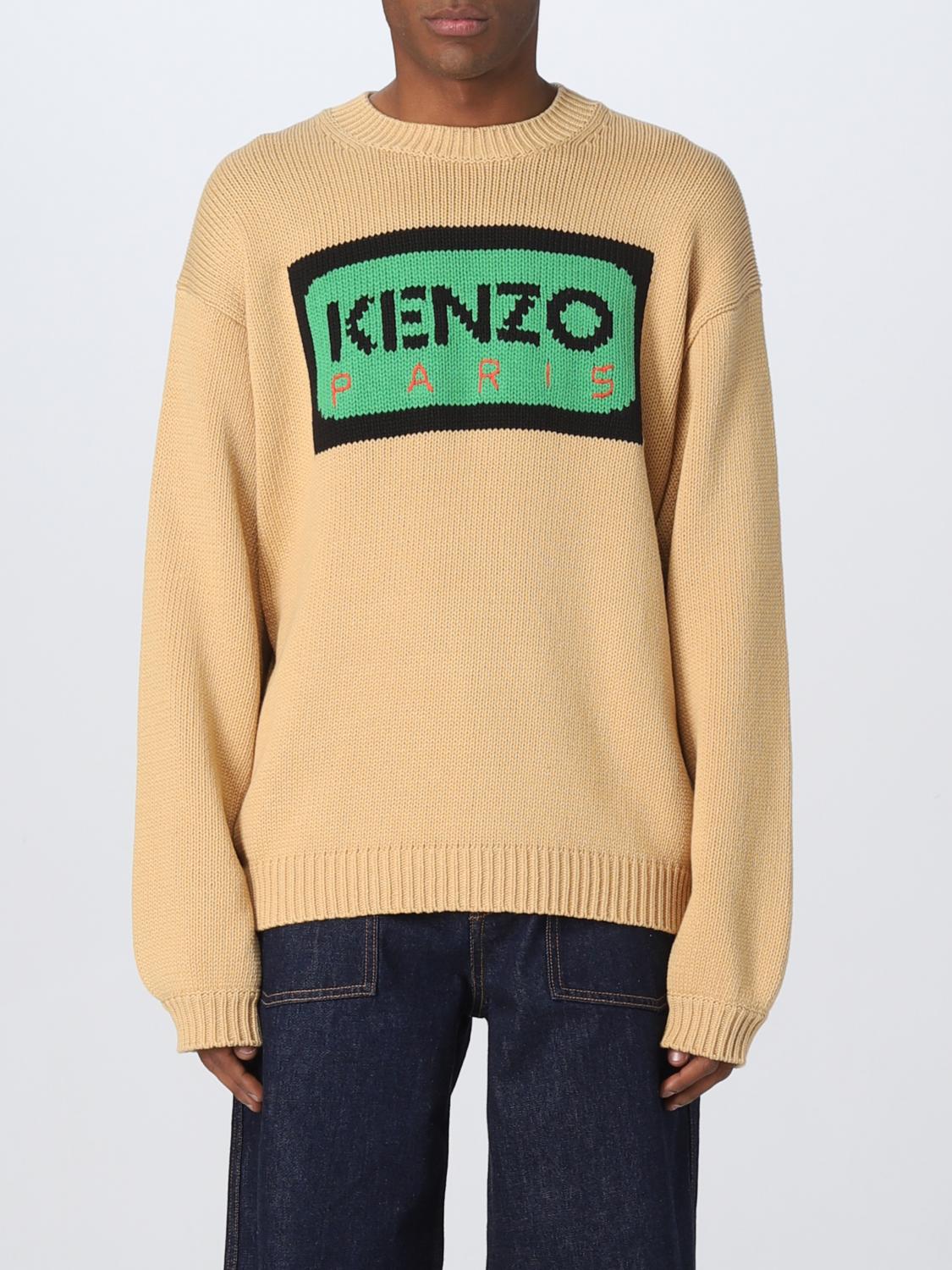 Kenzo Sweater Men Beige