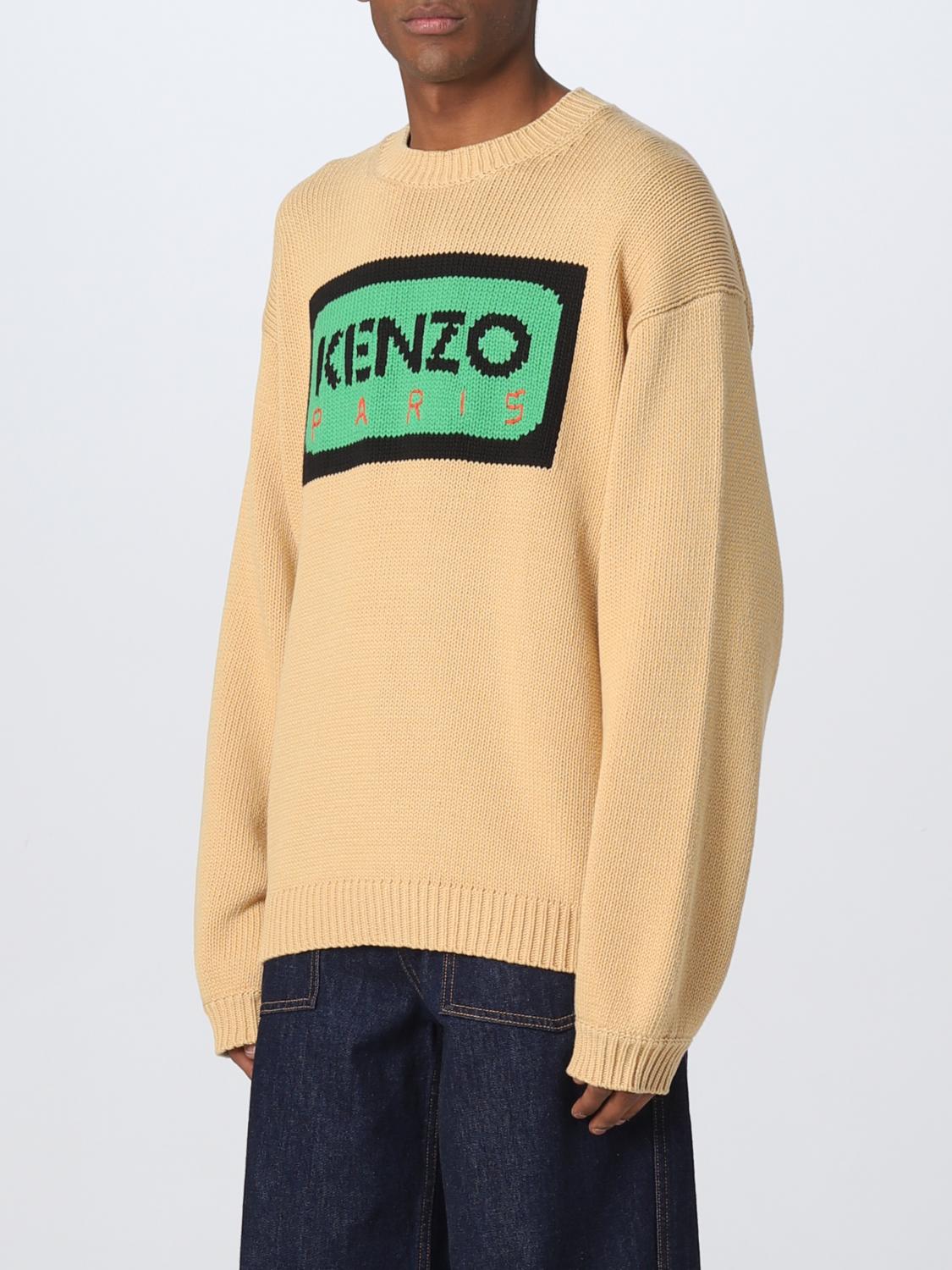 Kenzo Sweater Men Beige