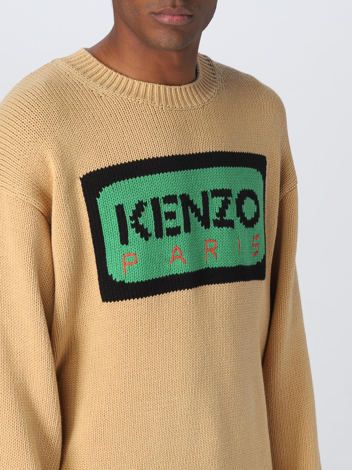 Kenzo Sweater Men Beige