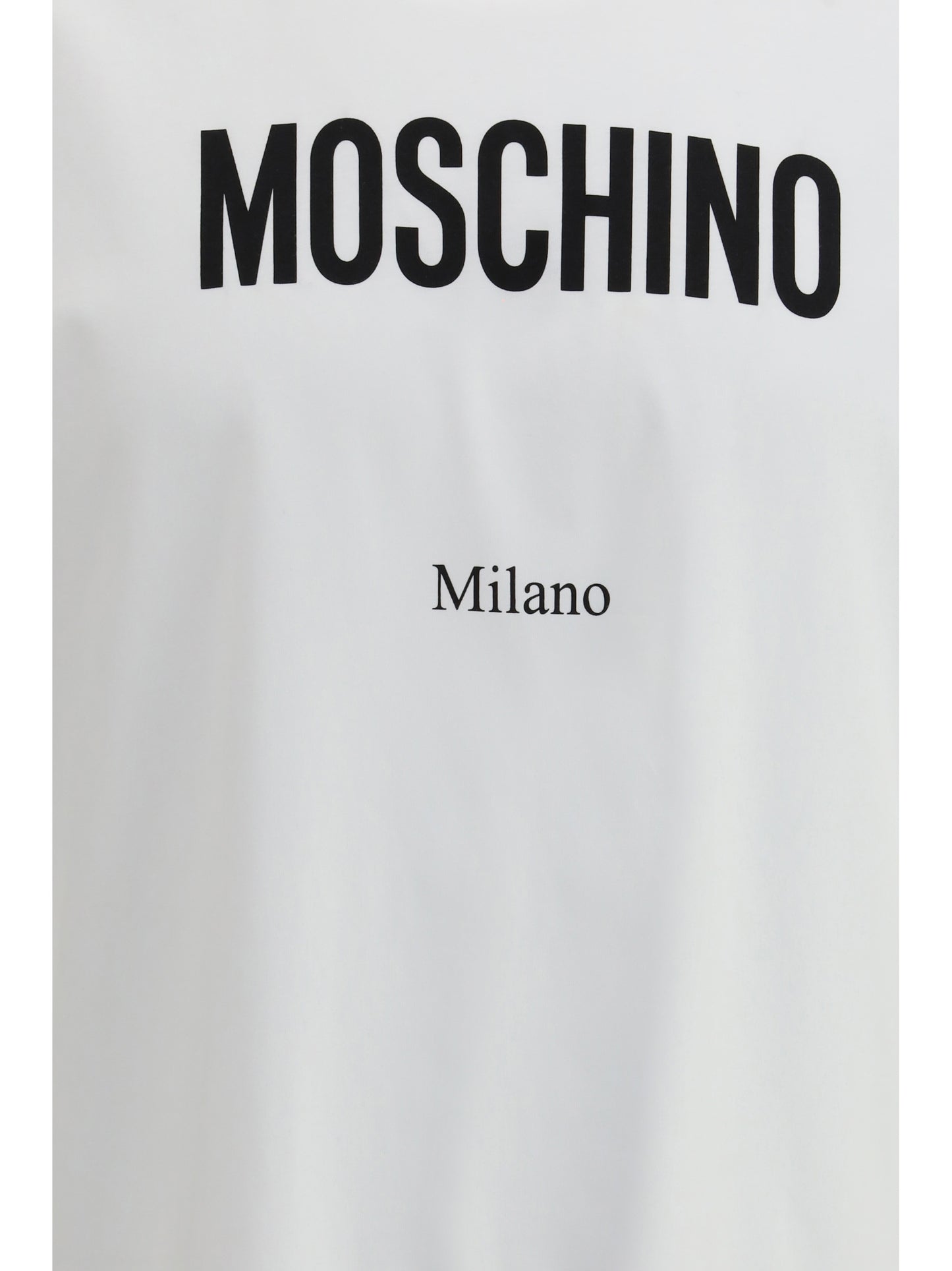 MOSCHINO Organic cotton jersey T-shirt