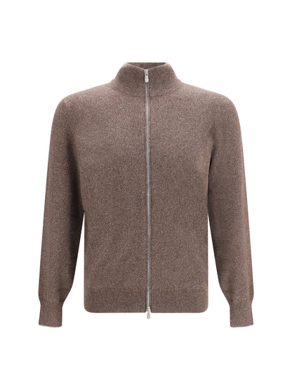 Brunello Cucinelli Cashmere Cardigan - Moro+Grigio