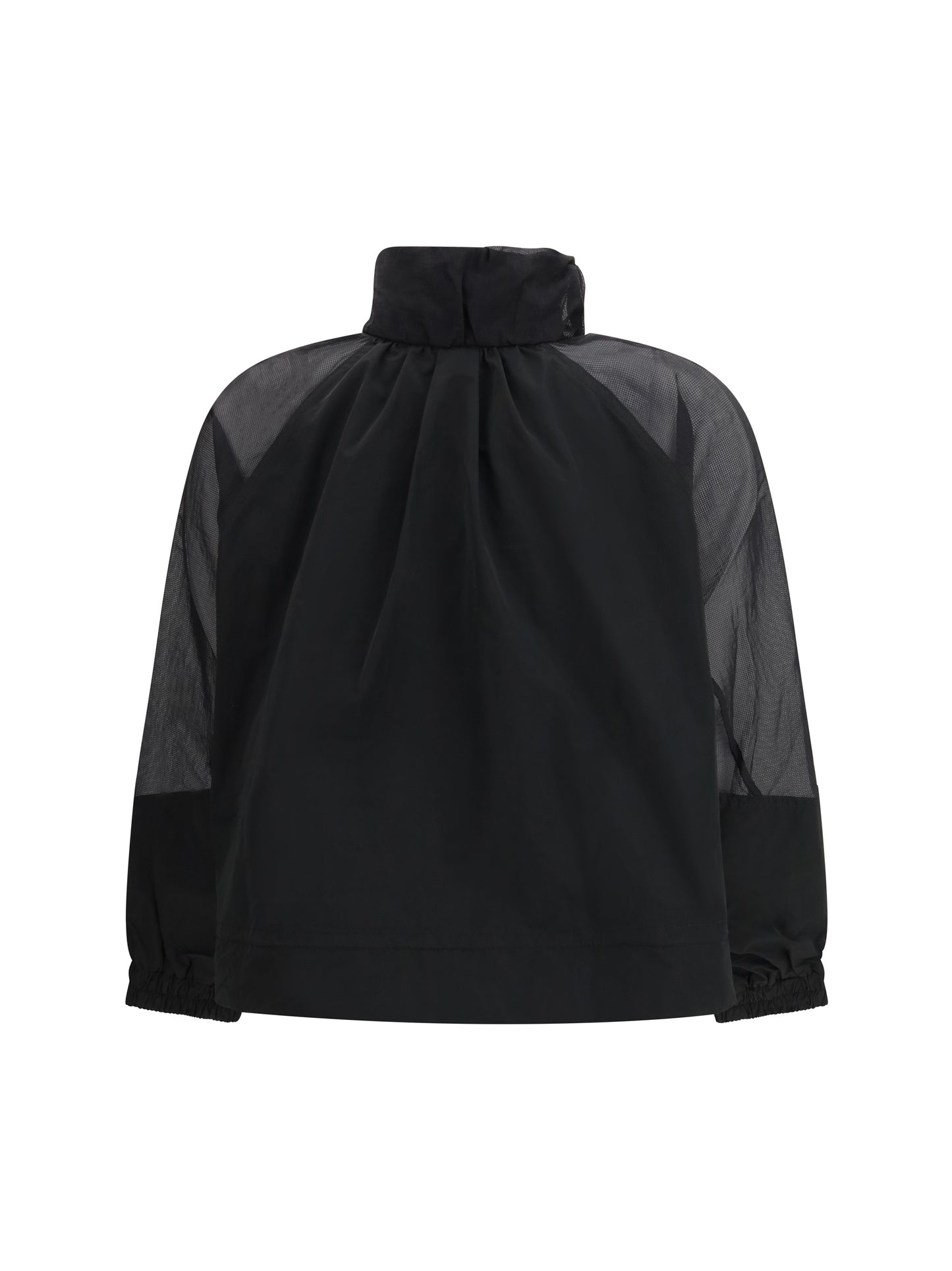 PINKO Beth Jacket with transparent inserts