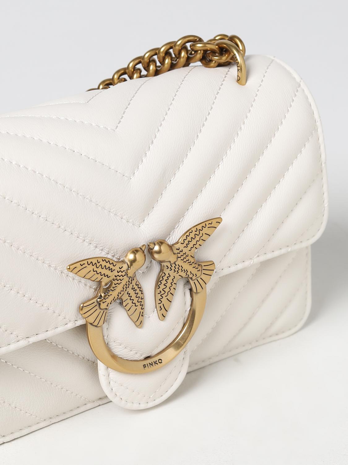 Pinko Mini Bag Woman White 1