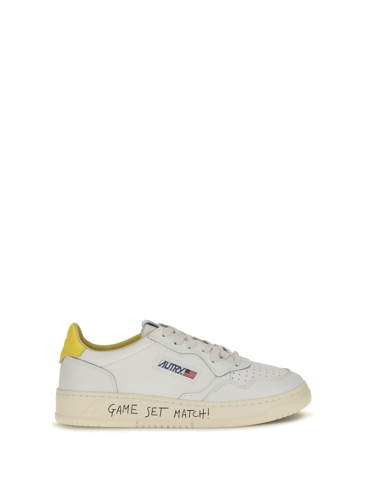 Autry Medalist Low Game Set Match! Sneakers - Wht/Slckr