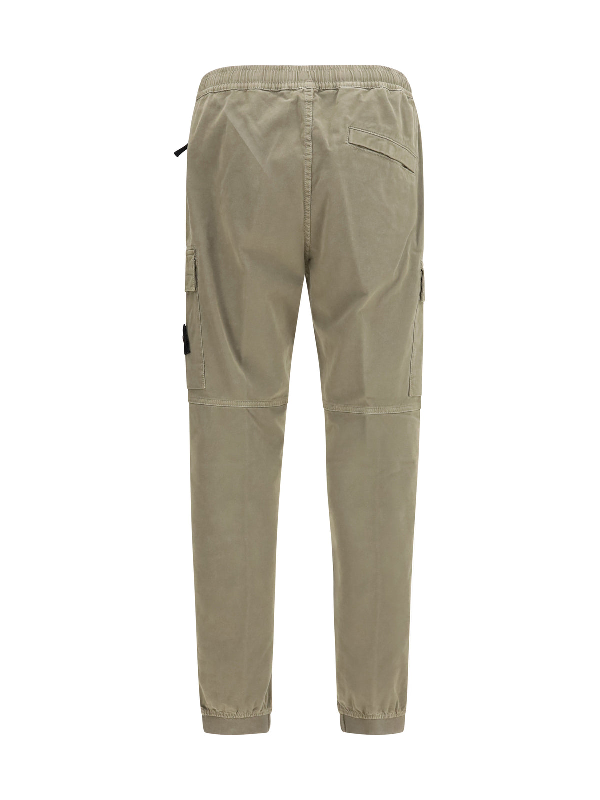 Stone Island Cargo Pants with elasticated cuffs - Military Green