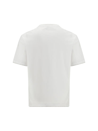 BRUNELLO CUCINELLI T-shirt in cotton with a logo