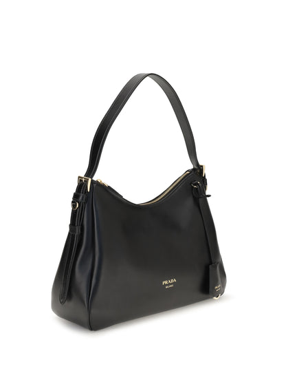 Prada Shoulder Bag in leather - Black