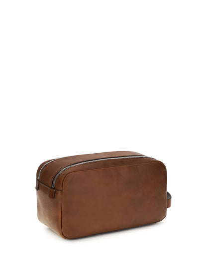 BRUNELLO CUCINELLI Leather Beauty Case