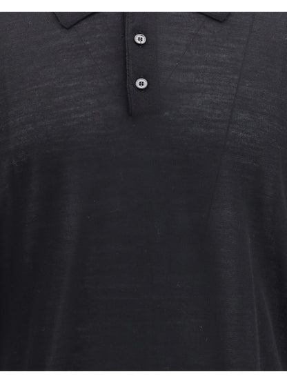 GOLDEN GOOSE Virgin wool Polo Shirt