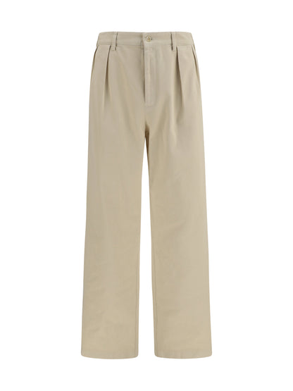 Prada Straight-leg cotton Pants - Sand
