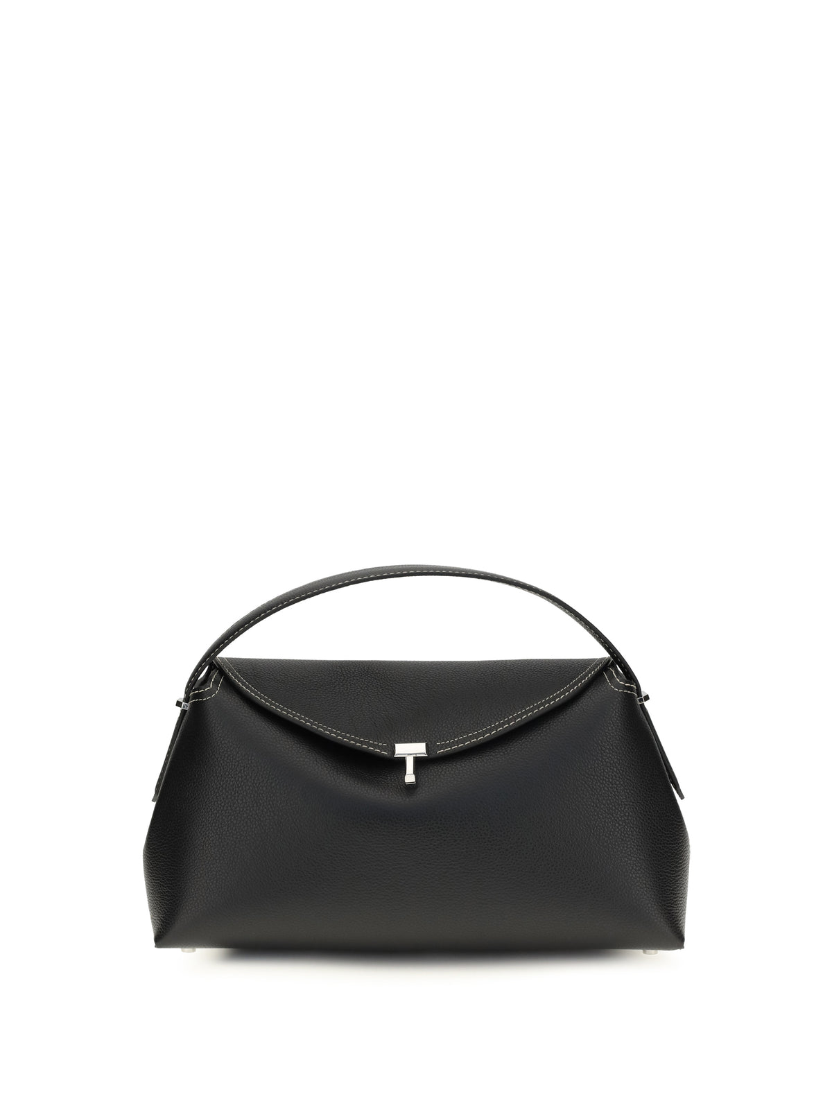 Toteme T-lock Handbag - Black