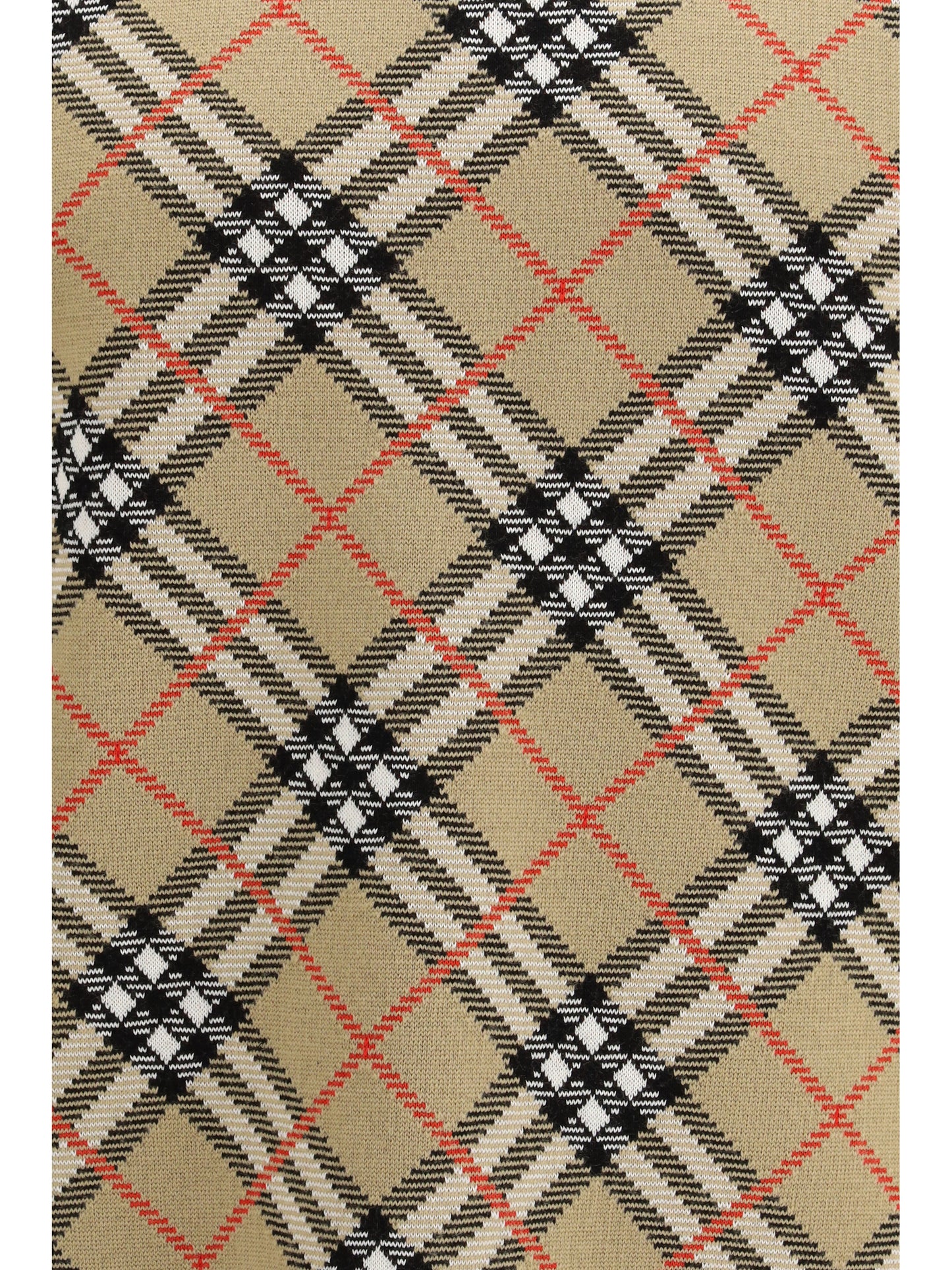 BURBERRY Wool Check Sweater