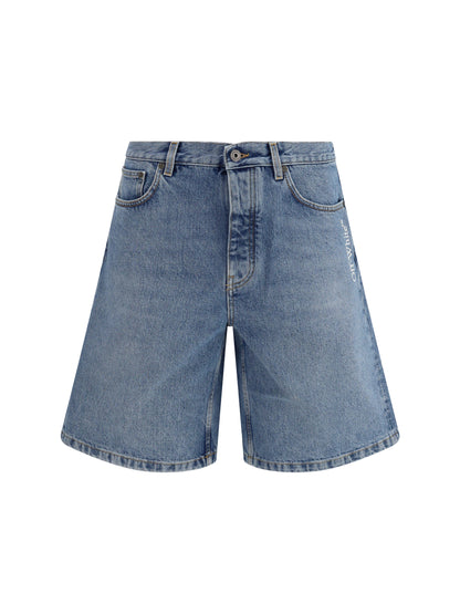 OFF-WHITE Half Arrow denim Shorts