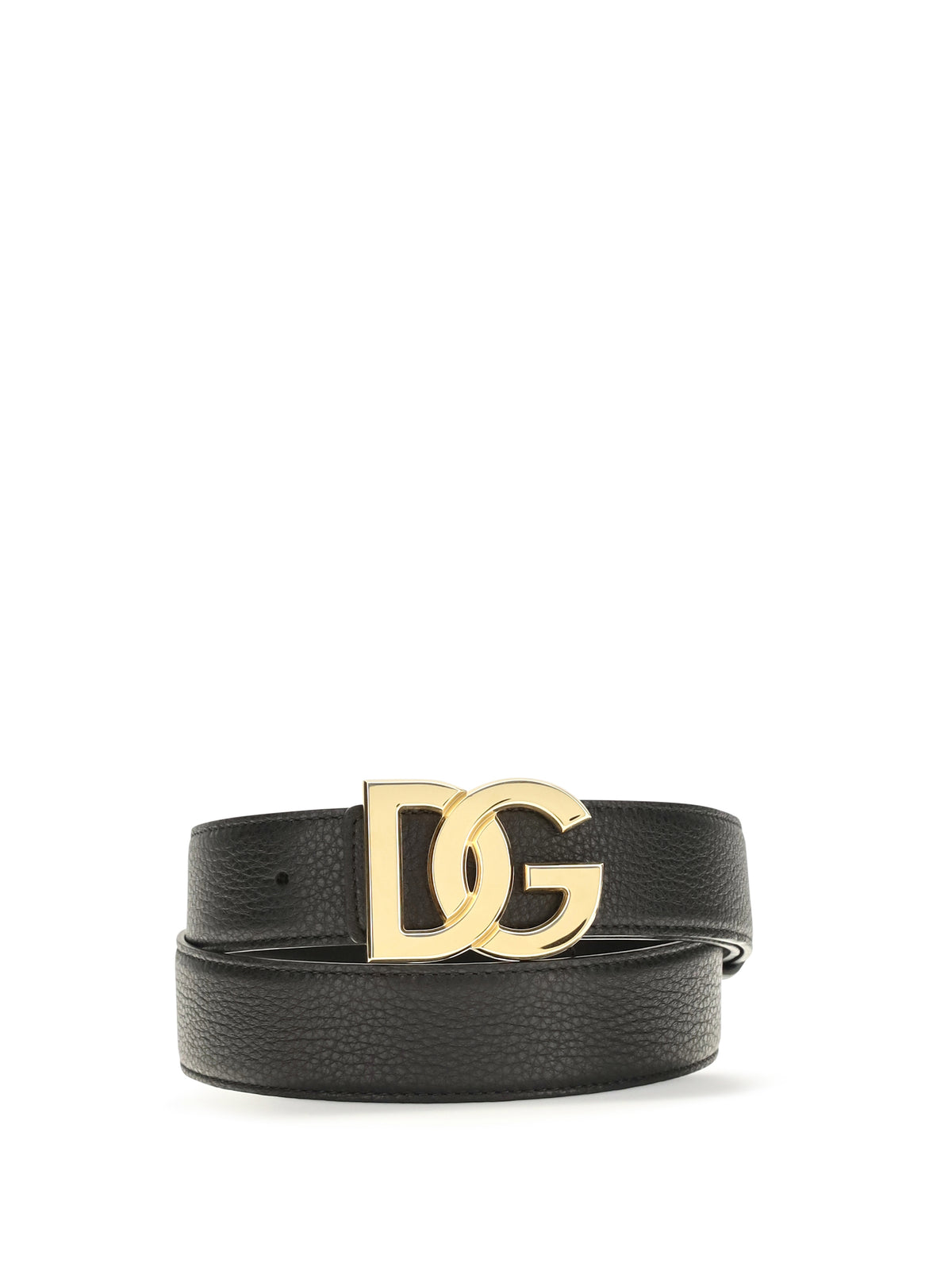 Dolce & Gabbana Calfskin leather Belt - Black