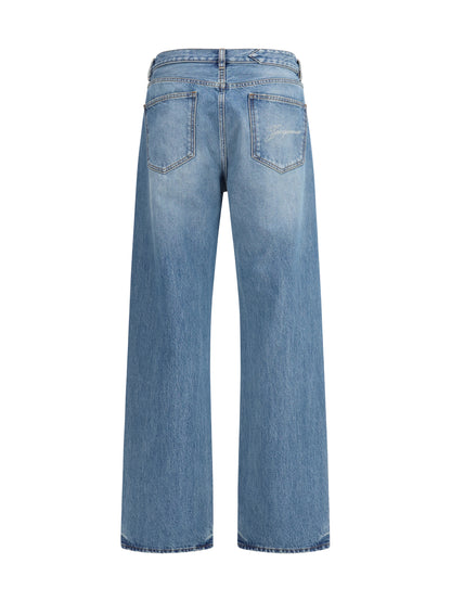 JACQUEMUS Wide-leg Jeans