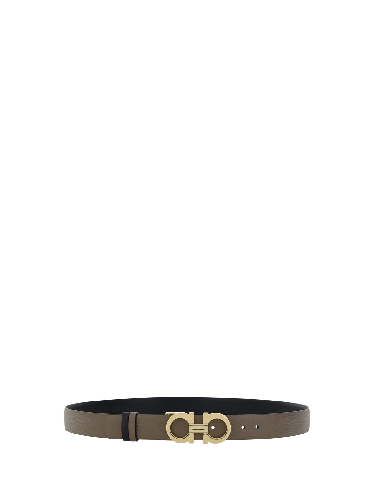Ferragamo Reversible Belt - Oak/Fawn/Caraway Seed